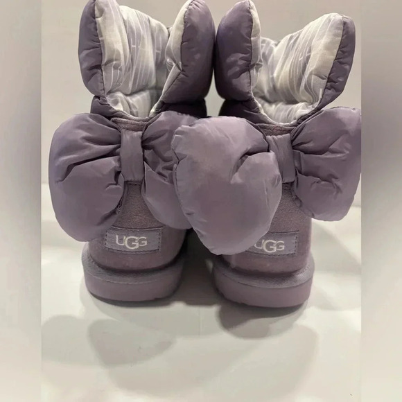 Ugg K Bailey Bow Maxi Boots Girls Size 5 - Picture 4 of 6